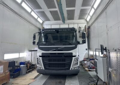Umnutzung E-Truck Werkstatt